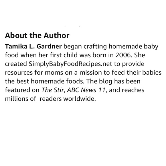 Paperback Book: 201 Organic Baby Purées by Tamika L. Gardner - Picture 4 of 11